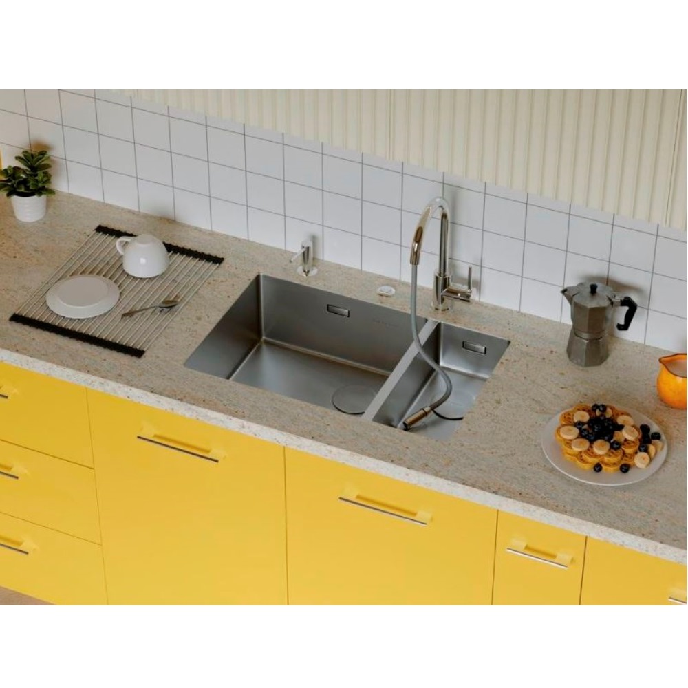 Мойка кухонная Omoikiri Taki Side правая 70 Хром 4993182 — изображение 3