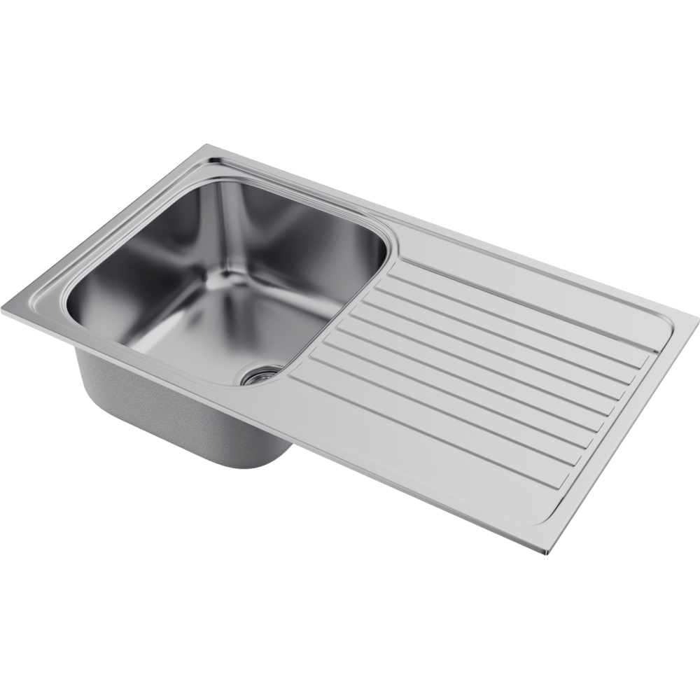 Мойка кухонная Omoikiri Kashiogawa 86 Хром 4993453 — изображение 2