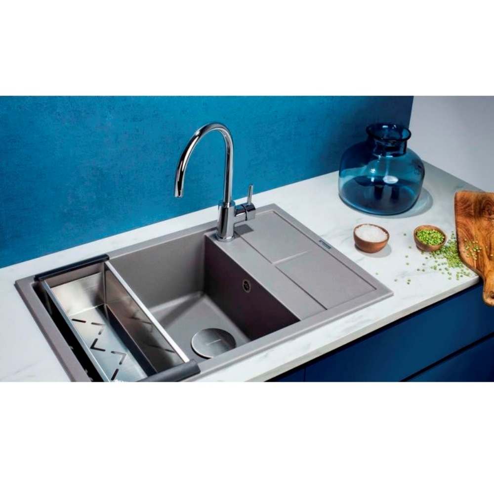 Мойка кухонная Omoikiri Sumi 78 Серый матовый 4993563 — изображение 3