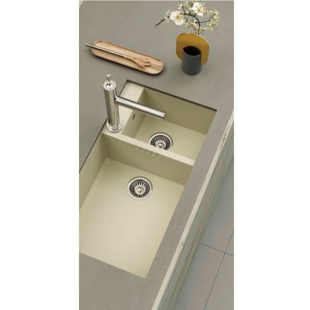 Мойка кухонная Omoikiri Tedori 85 Платина 4993947 — изображение 3