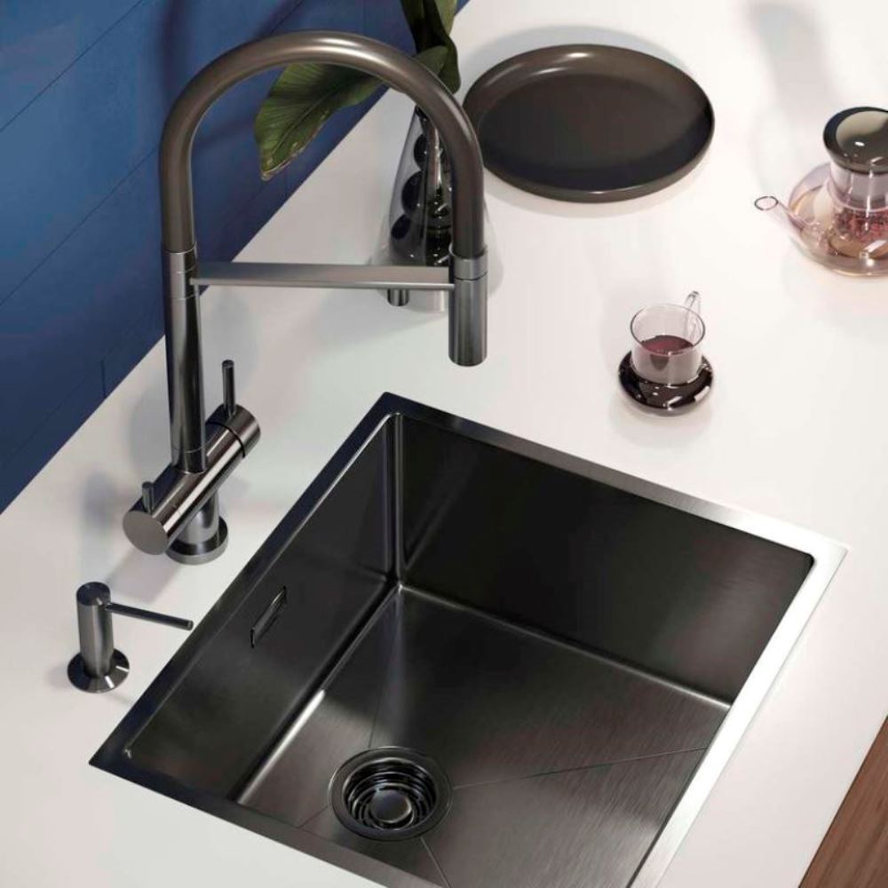 Мойка кухонная Omoikiri Taki 49 Графит 4997018 — изображение 3