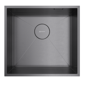 Мойка кухонная Omoikiri Kasen интегрированная 48 Вороненая сталь 4997058