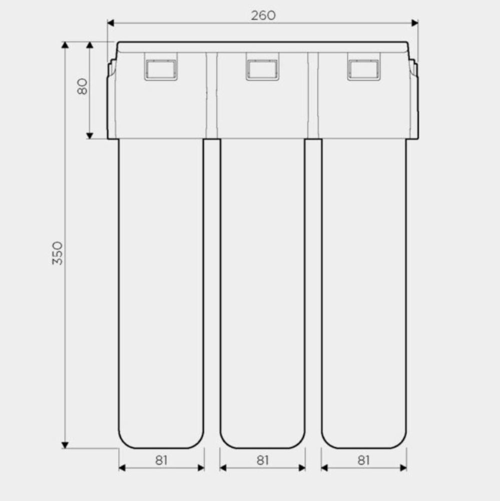 Фильтр для воды Omoikiri Pure Drop 1.0 4998001 — изображение 3